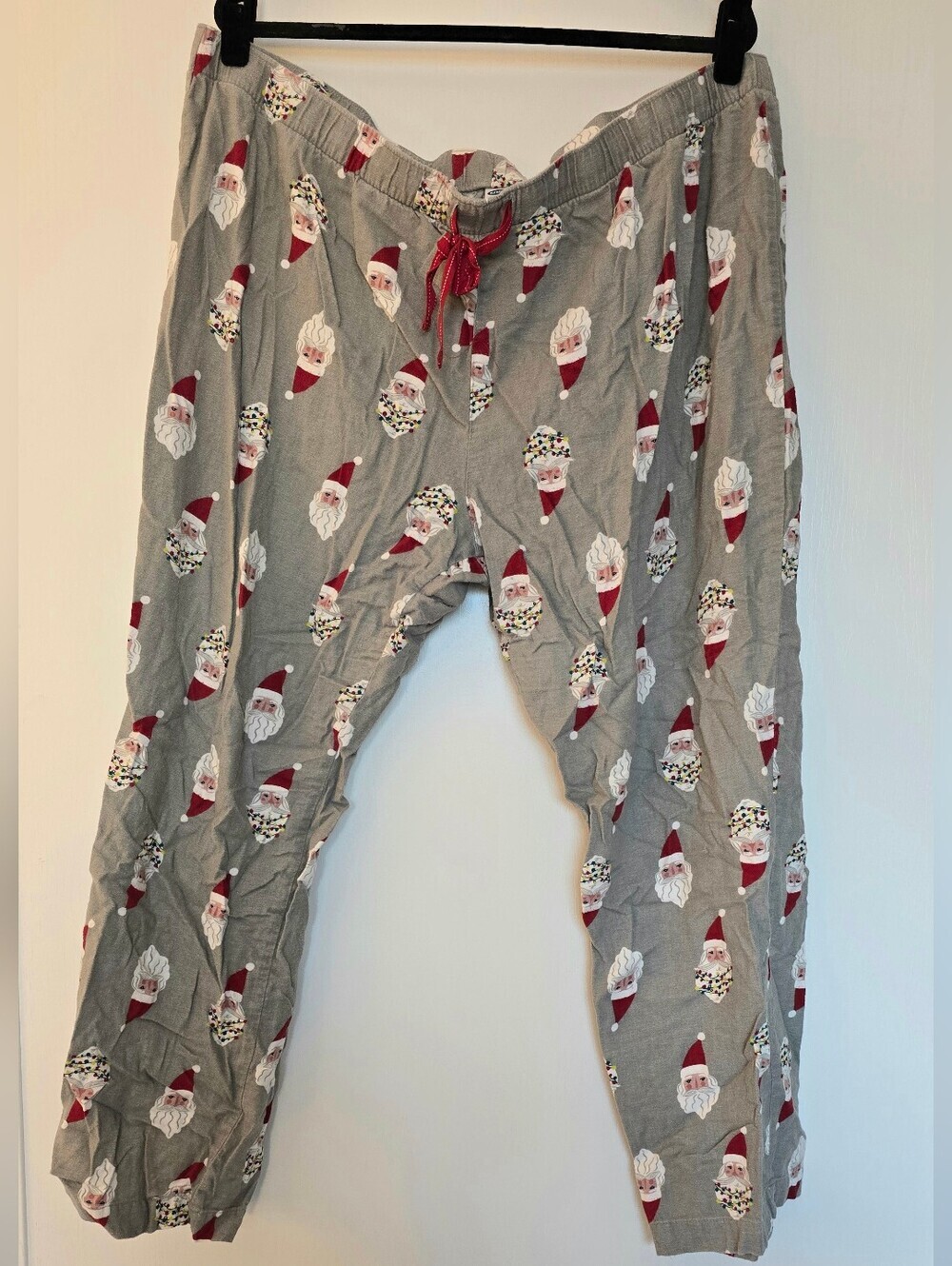 Old Navy - (Plus Size) Unisex 100% Cotton Santa Christmas Holiday Pajama Pants